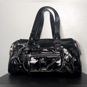 ✨RARE✨ Lululemon Track Star Handbag Damask Lining & Detachable Wristlet Wallet